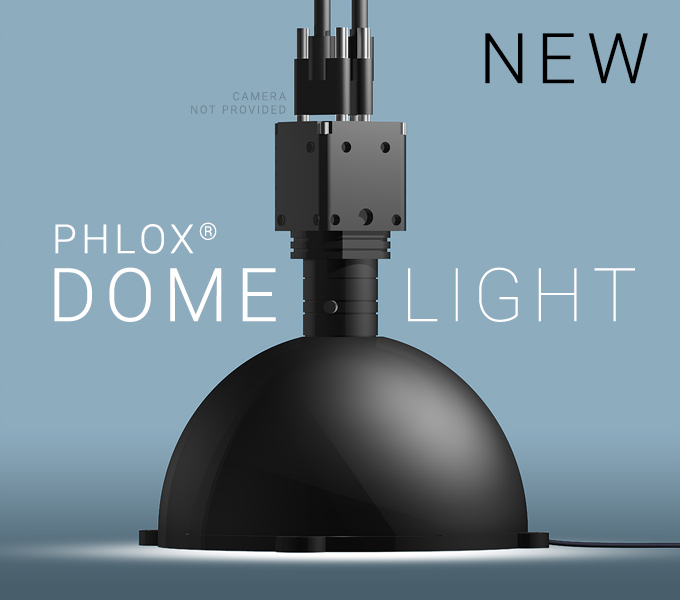 DOMELIGHT for reflective surfaces inspection